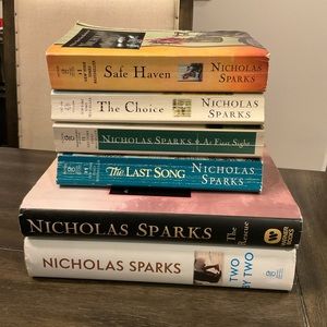 6 Nicholas Sparks Novels